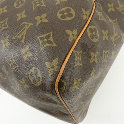 Louis Vuitton Keepall Monogram Canvas, Brown, Canvas, Travel Bag