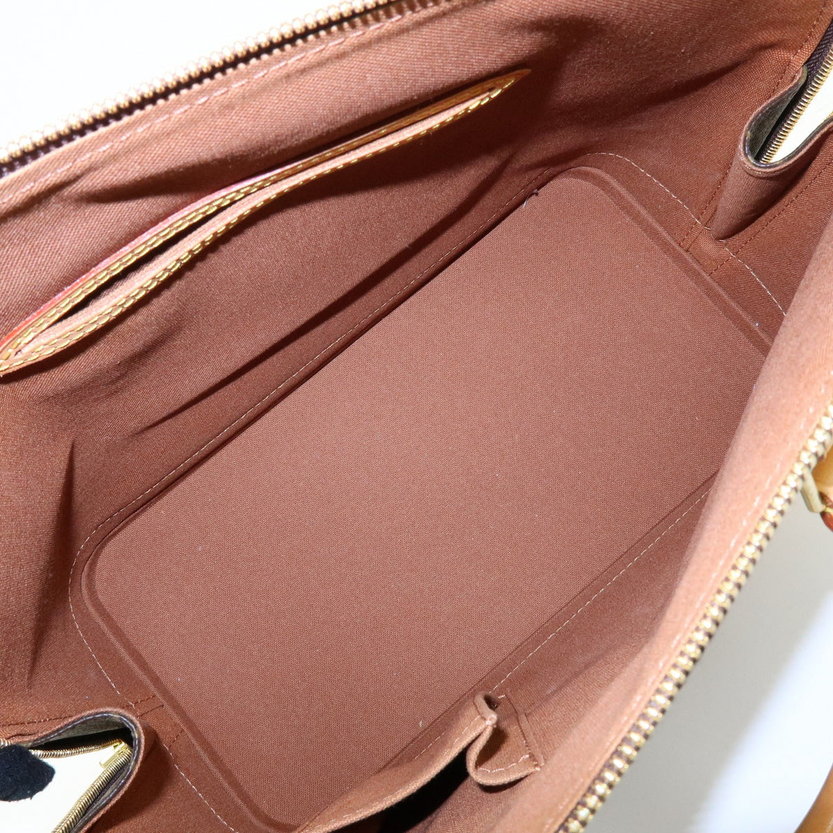 Louis Vuitton Alma Monogram Canvas, Brown, Canvas, Handbag