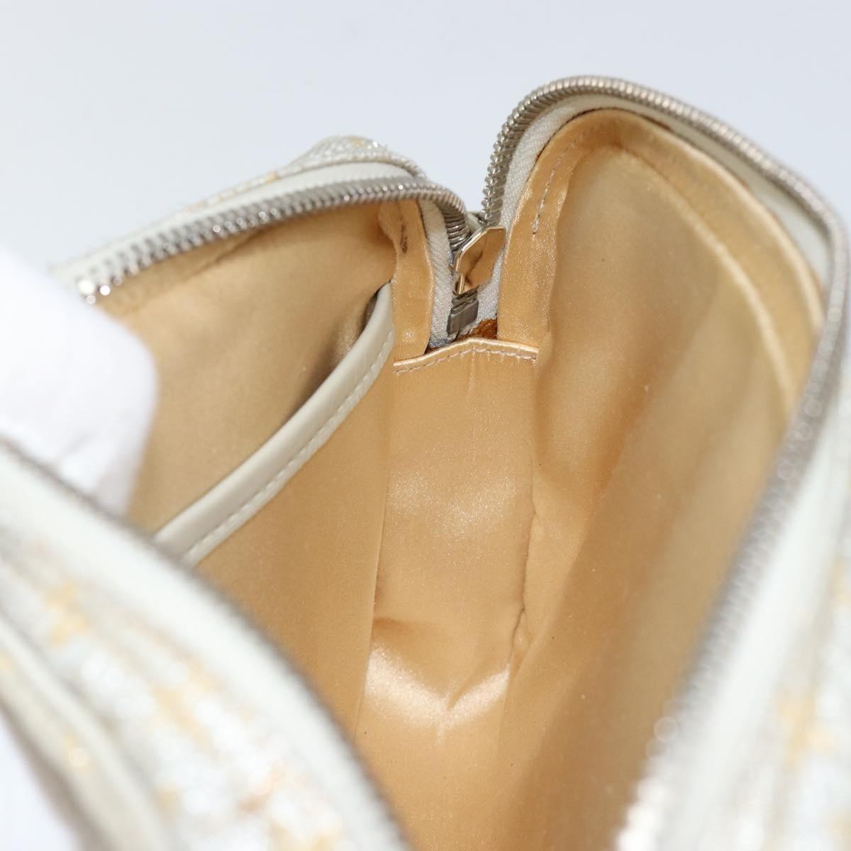 Louis Vuitton McKenna Mini Lin, Gold, Canvas, Tote bag