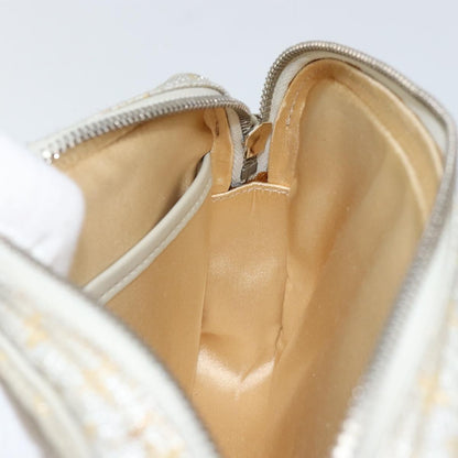 Louis Vuitton McKenna Mini Lin, Gold, Canvas, Tote bag