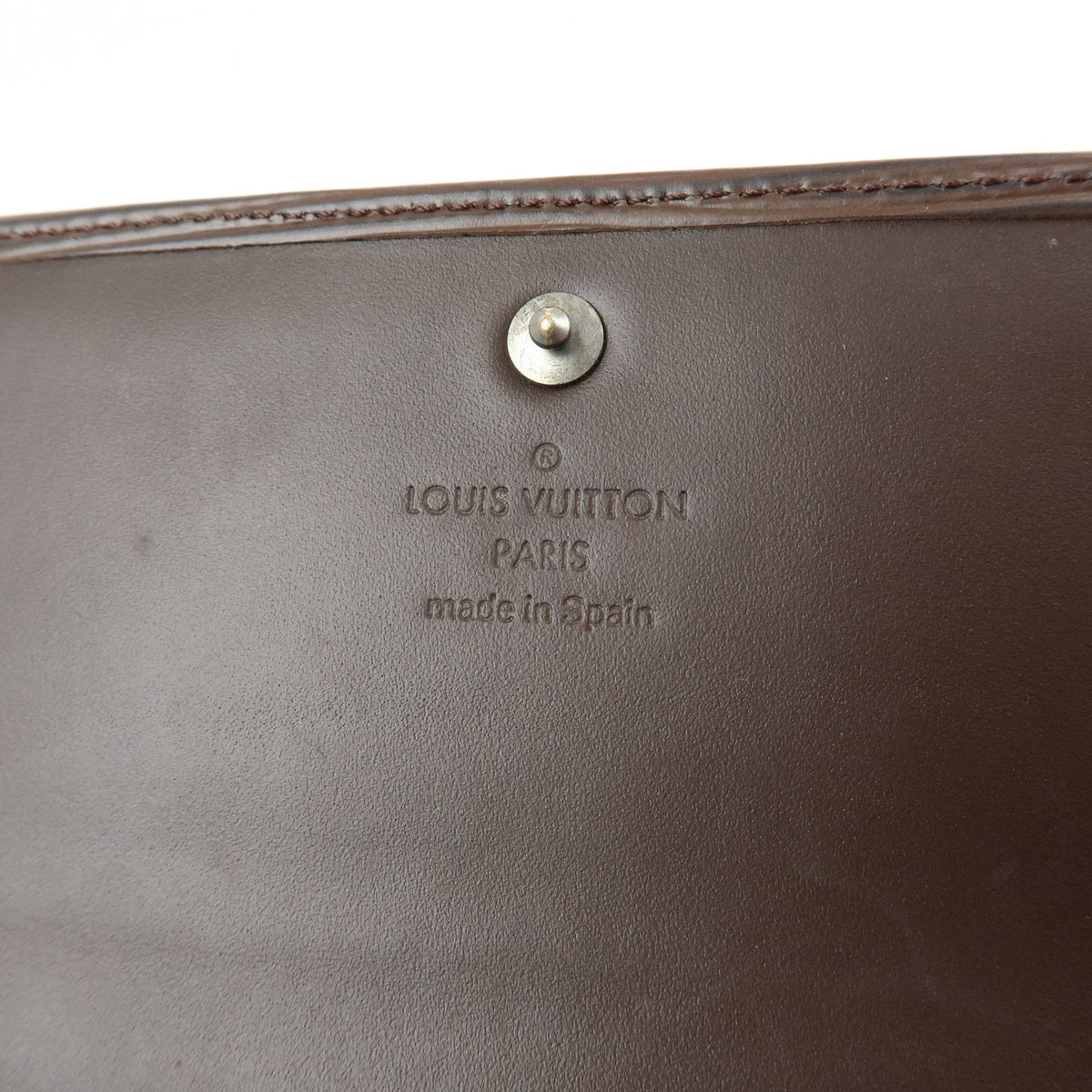 Louis Vuitton Porte Tresor International Epi Leather, Brown, Leather, Wallet