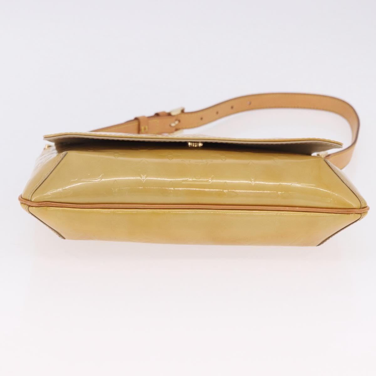 Louis Vuitton Thompson Street Monogram Vernis, Yellow, Patent Leather, Shoulder Bag