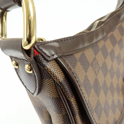 Louis Vuitton Highbury Damier, Brown, Canvas, Handbag