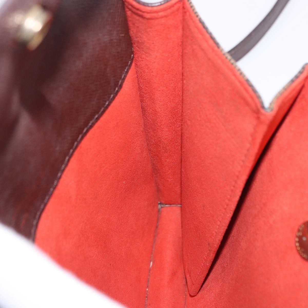 Louis Vuitton Pimlico Damier, Brown, Canvas, Handbag