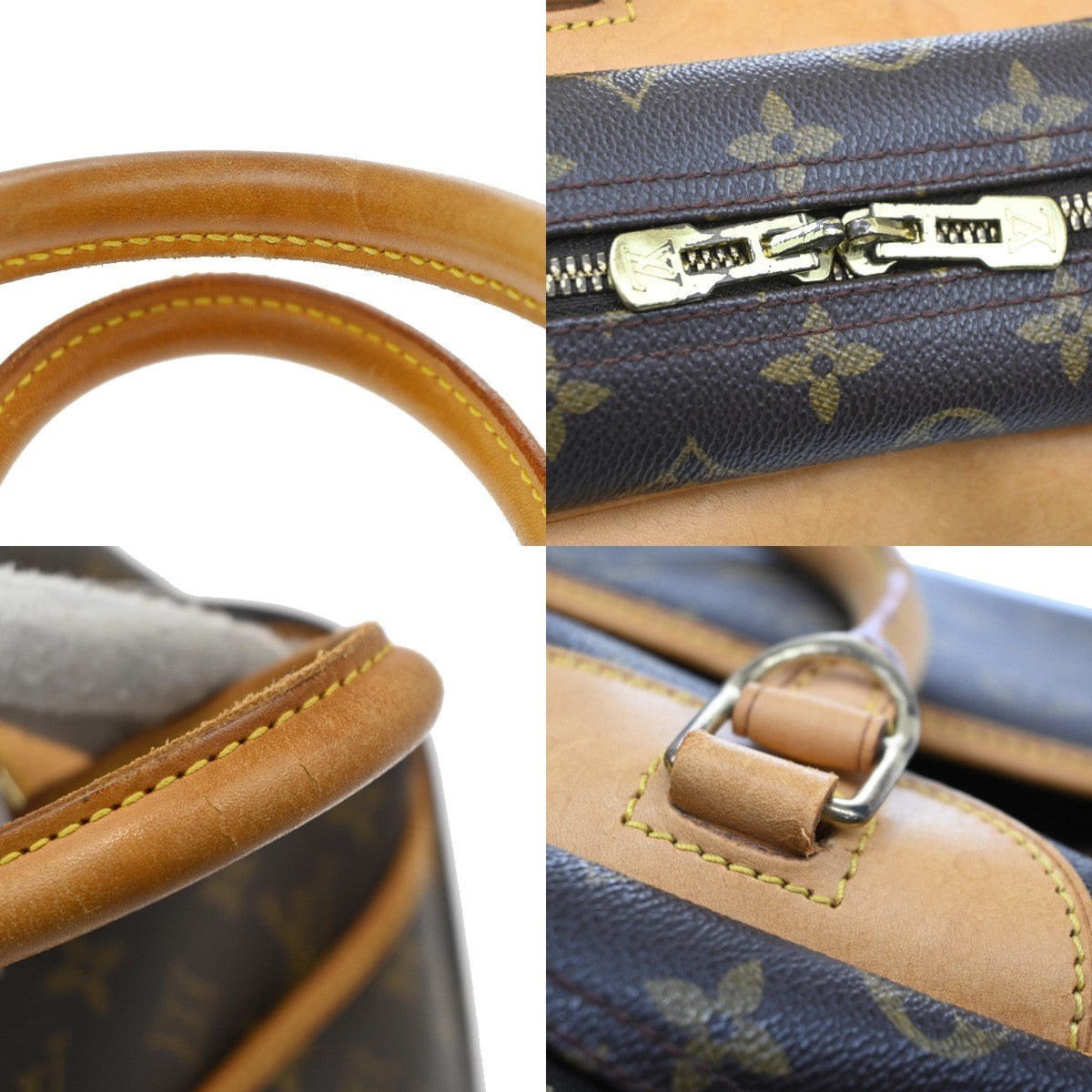 Louis Vuitton Trouville Monogram Canvas, Brown, Canvas, Handbag