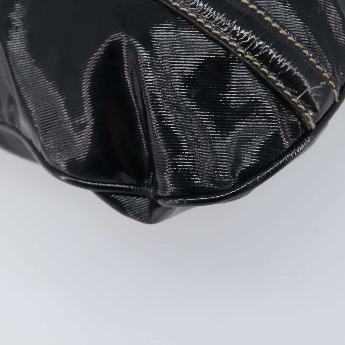 Gucci Britt Web Hobo Dialux Coated Canvas, Black, Canvas, Shoulder Bag