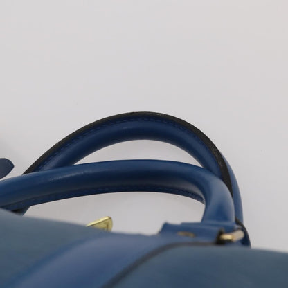 Louis Vuitton Keepall Bag Epi Leather, Blue, Leather, Travel Bag