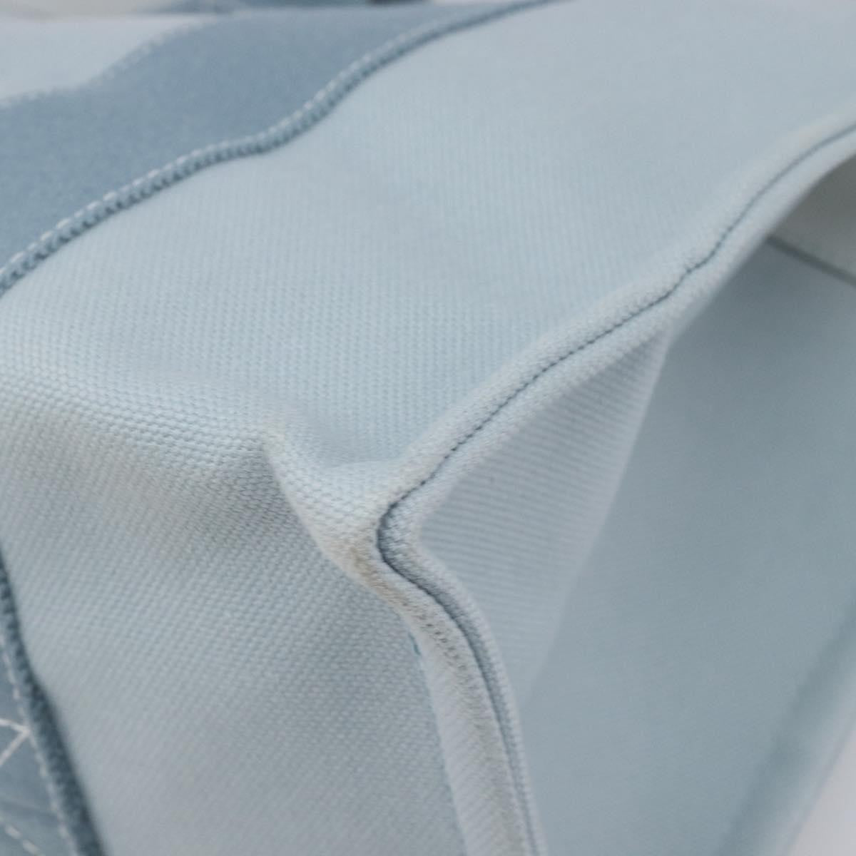 Hermes Bora Bora Toile, Blue, Canvas, Tote Bag