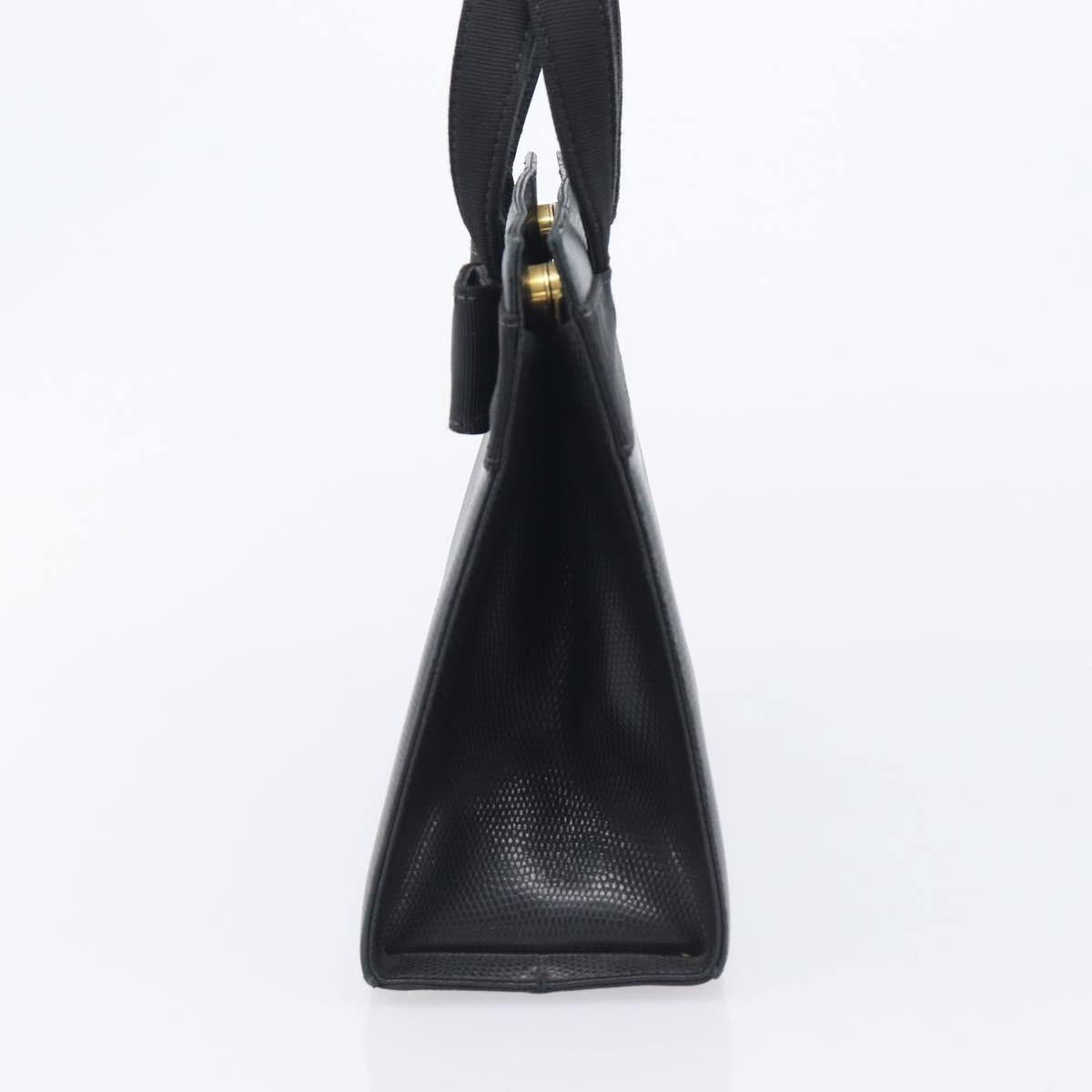 Salvatore Ferragamo Convertible Vara Bow Leather, Black, Leather, Tote Bag