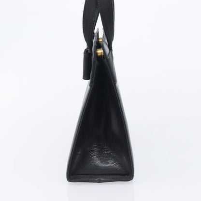 Salvatore Ferragamo Convertible Vara Bow Leather, Black, Leather, Tote Bag