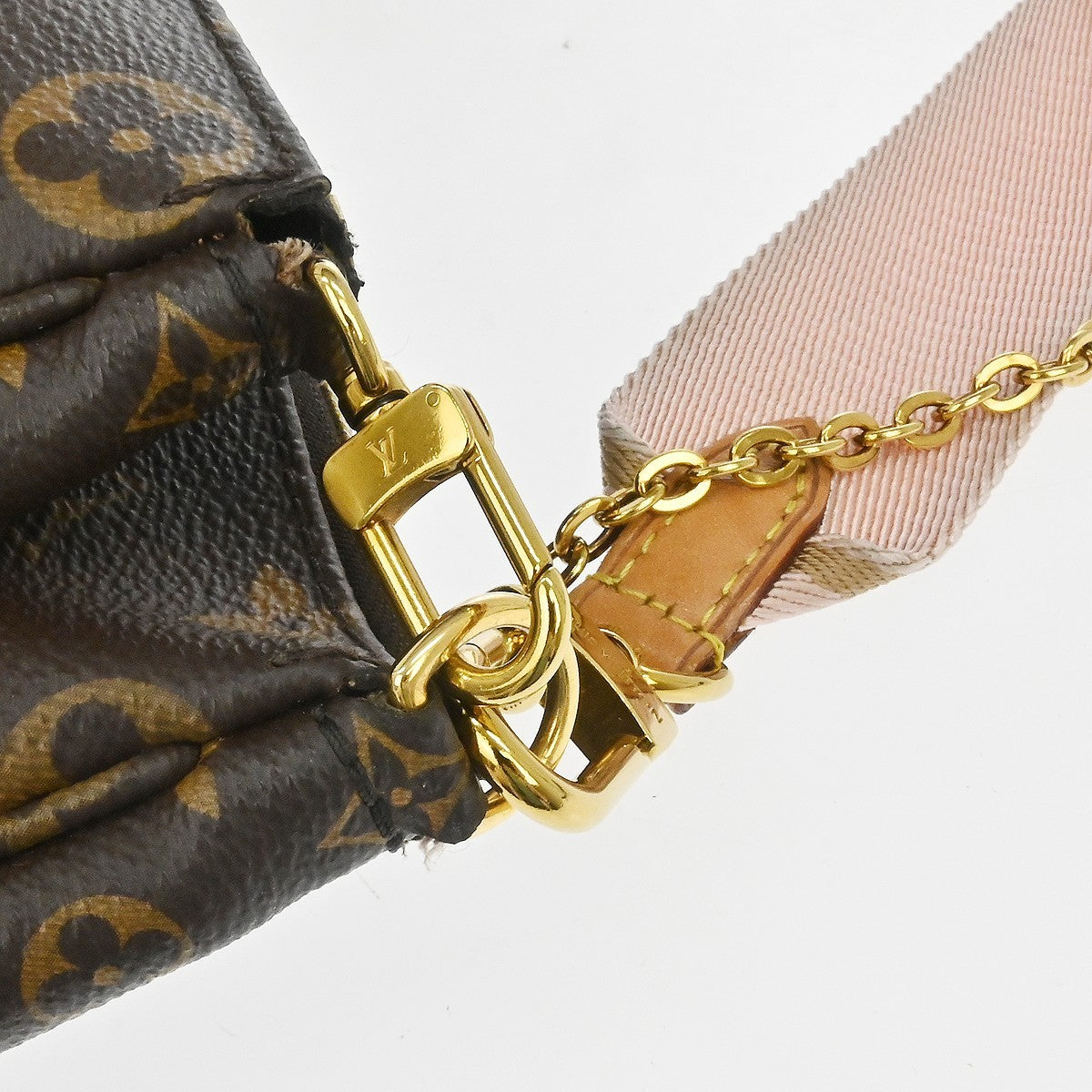 Louis Vuitton Multi Pochette Accessoires Monogram Canvas, Brown, Canvas, Clutch