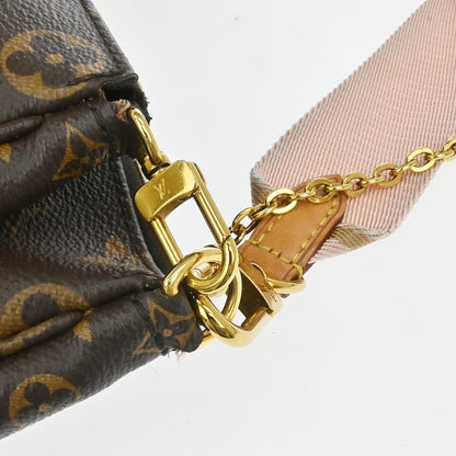 Louis Vuitton Multi Pochette Accessoires Monogram Canvas, Brown, Canvas, Clutch