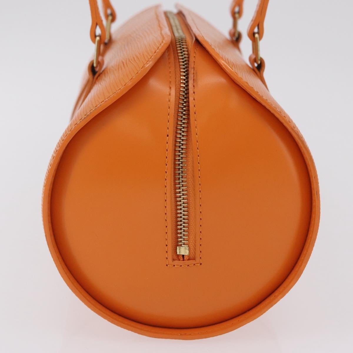 Louis Vuitton Soufflot Epi Leather, Orange, Leather, Tote Bag