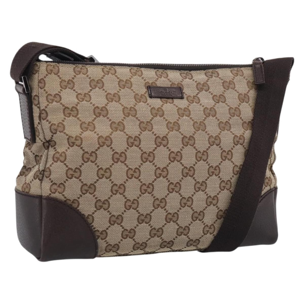 Gucci Joy Messenger GG Canvas, Brown, Canvas, Handbag