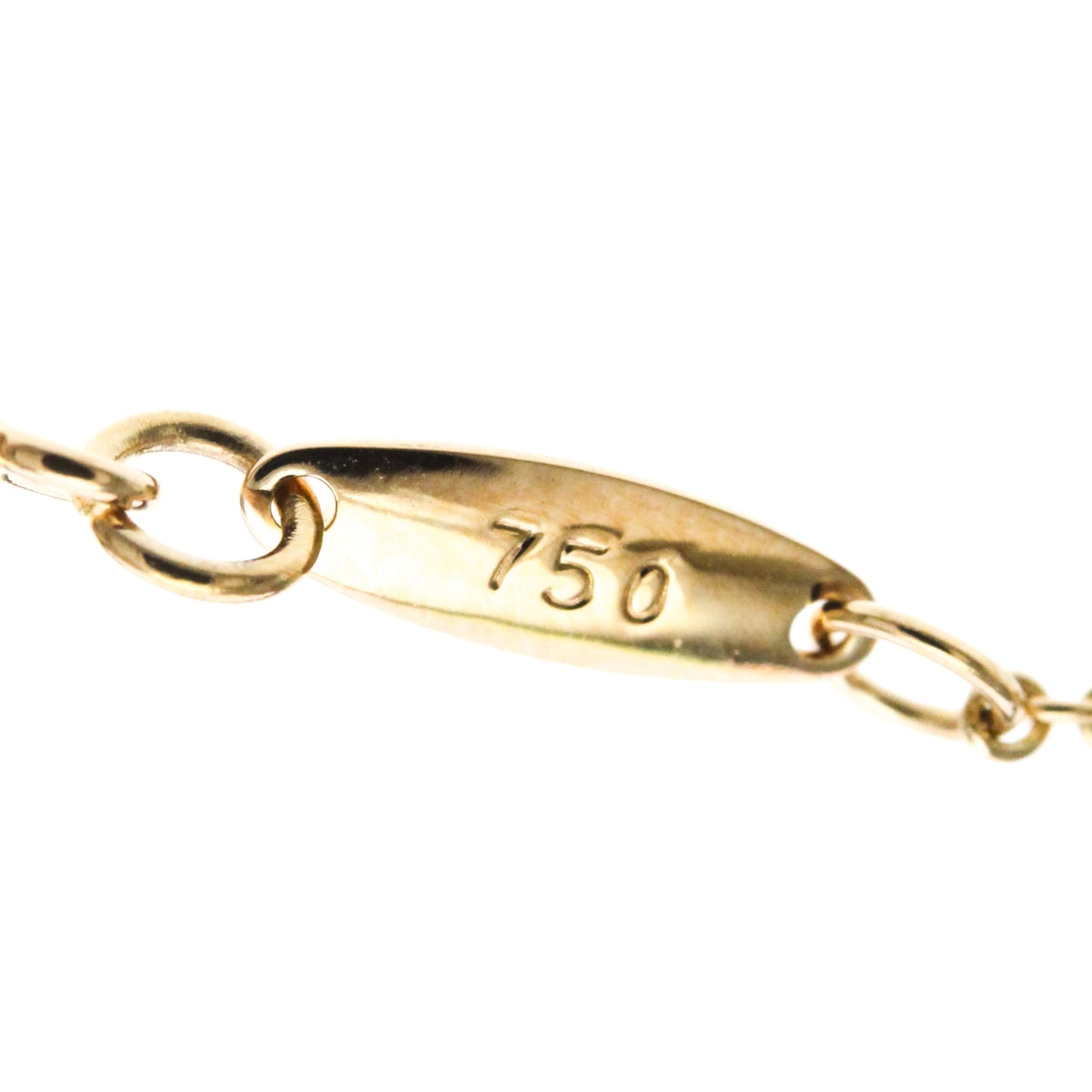 Tiffany & Co. Elsa Peretti Diamonds By The Yard Pendant 18K Rose Gold with Diamond, Gold, Pink Gold, Necklace