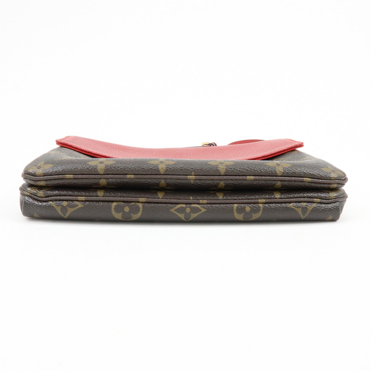 Louis Vuitton Twice Monogram Canvas and Leather, Brown, Canvas, Handbag