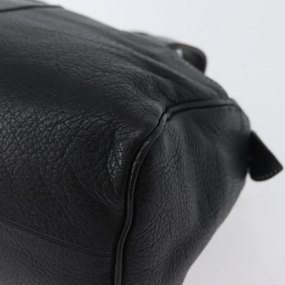 Burberry Vintage Leather, Black, Leather, Handbag