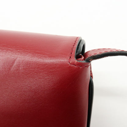 Gucci Arli Leather, Red, Leather, Shoulder Bag