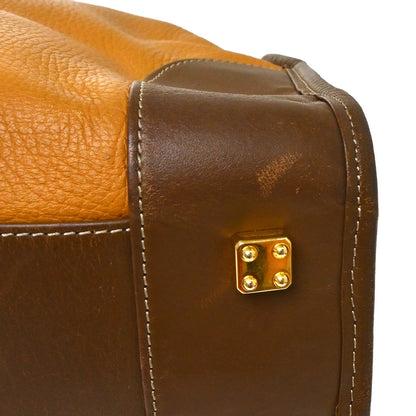 Loewe Amazona Leather, Brown, Leather, Handbag