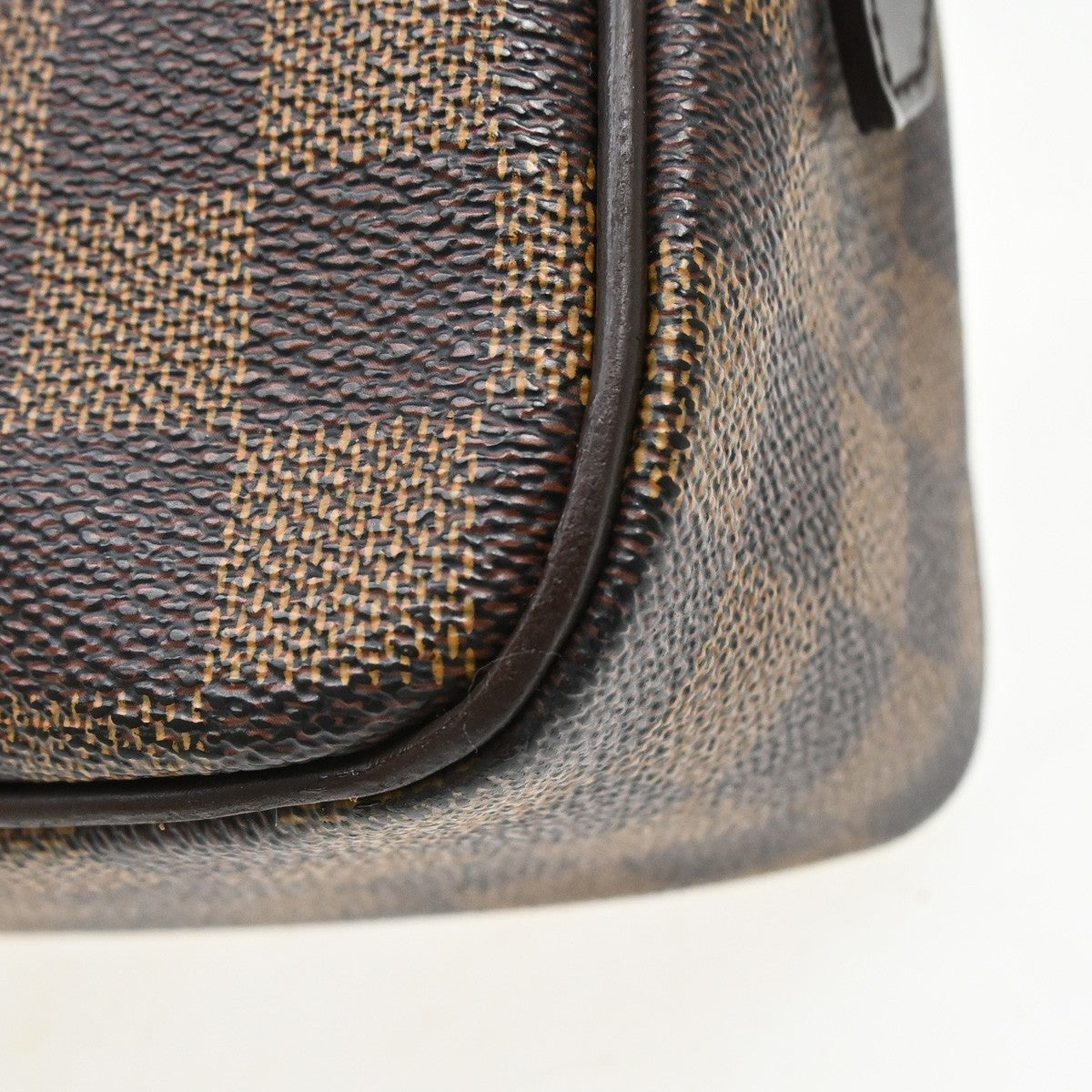 Louis Vuitton Ravello Damier Ebene, Brown, Canvas, Shoulder Bag