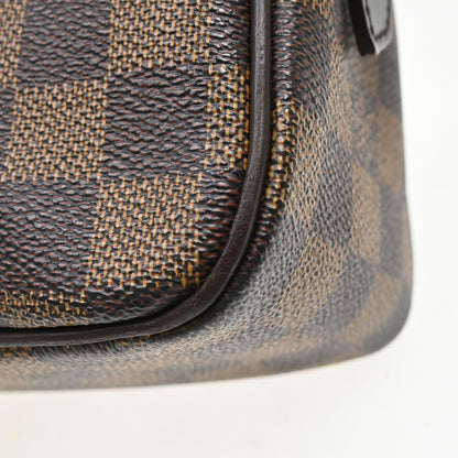 Louis Vuitton Ravello Damier Ebene, Brown, Canvas, Shoulder Bag