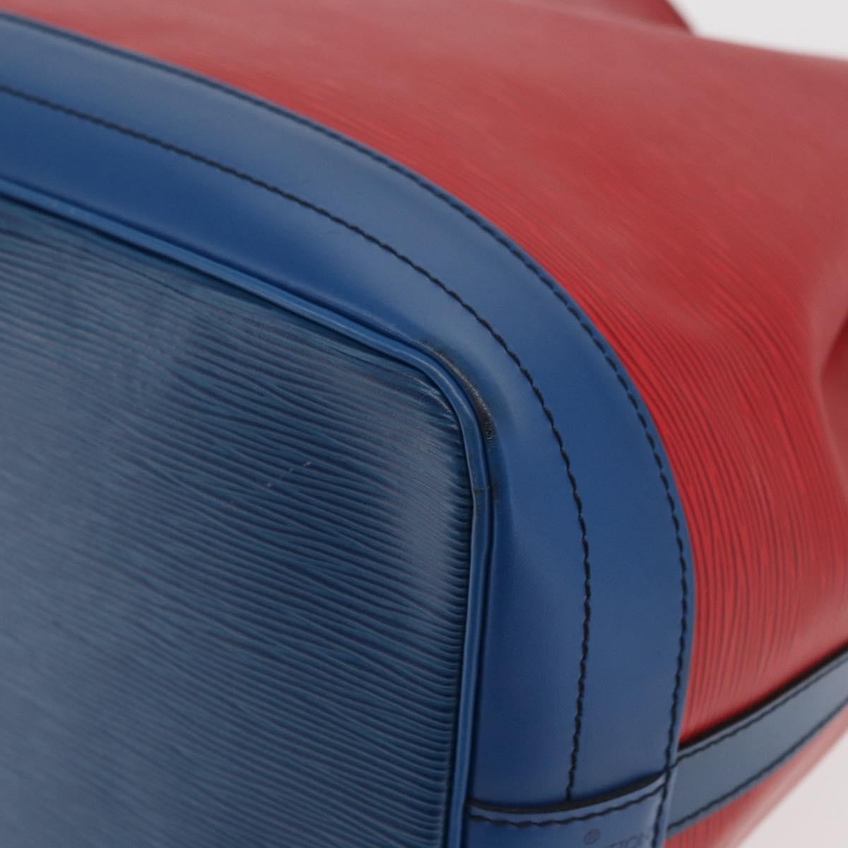 Louis Vuitton Bicolor Noe Epi Leather, Red, Leather, Shoulder Bag