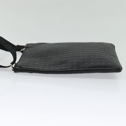 Salvatore Ferragamo Vintage Leather, Black, Leather, Shoulder Bag