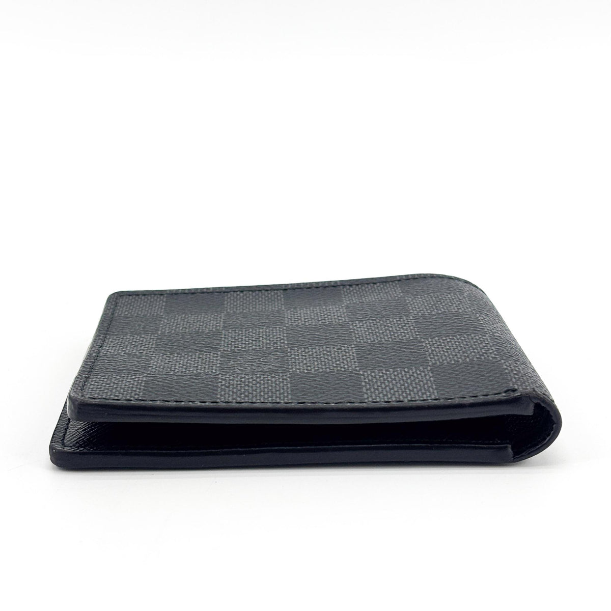 Louis Vuitton Multiple Damier Graphite, Black, Canvas, Wallet