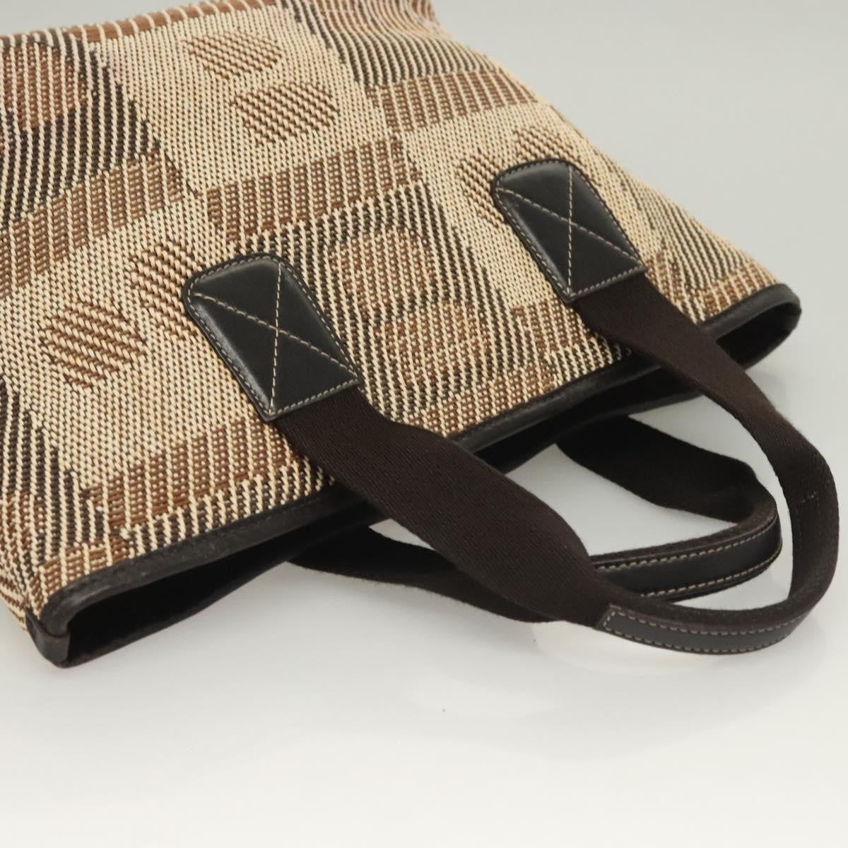 Bally Vintage Canvas, Brown, Canvas, Shoulder Bag