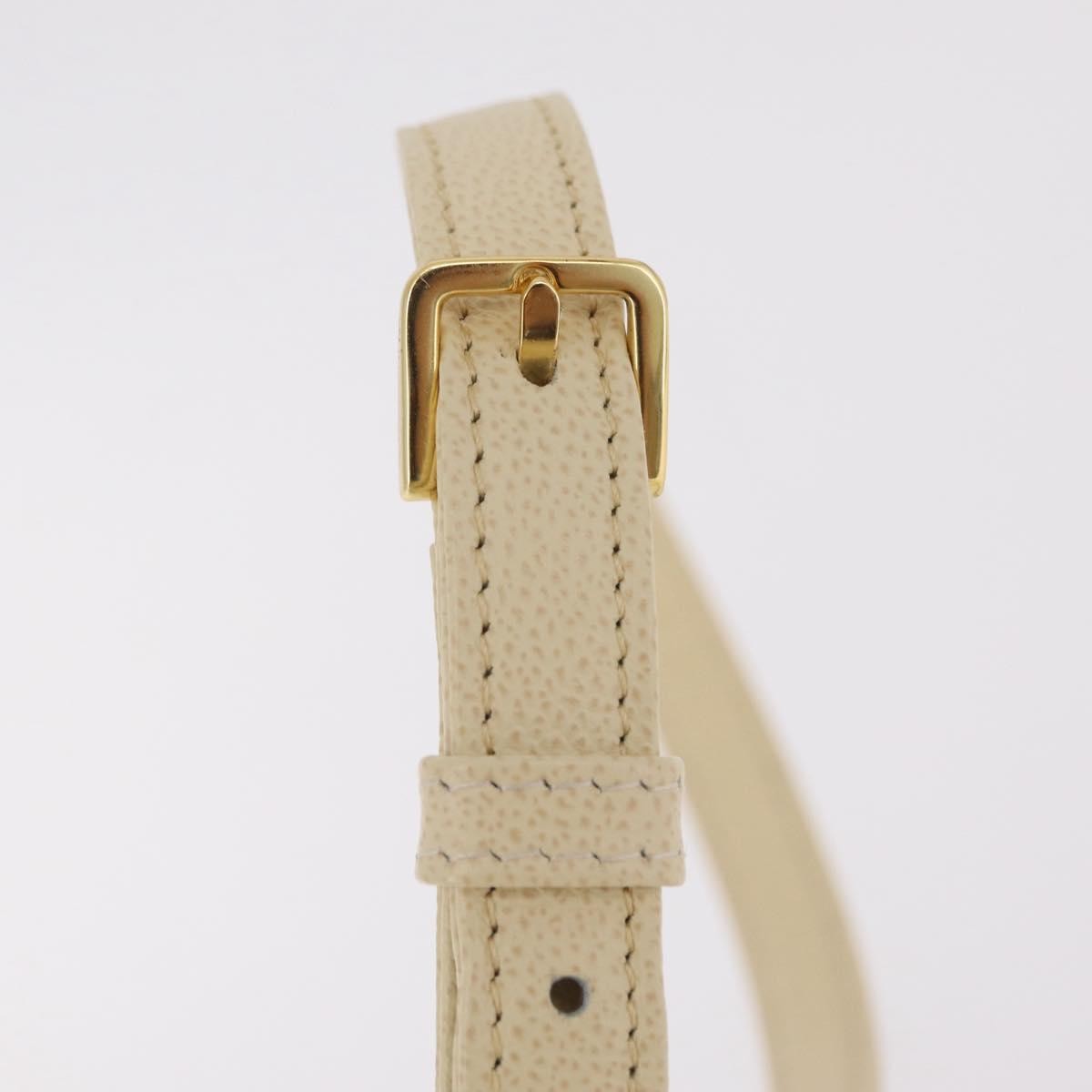 Valentino Garavani Vintage Leather, Beige, Leather, Shoulder Bag
