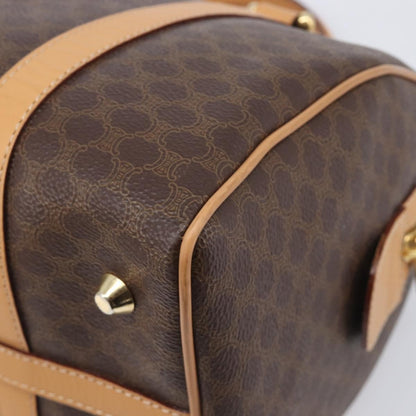 Celine Handbag Canvas, Brown, Canvas, Handbag