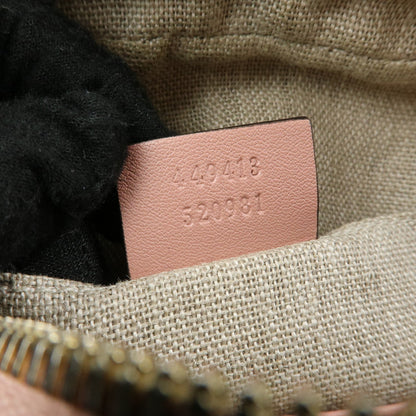 Gucci Bree Disco Microguccissima Leather, Pink, Leather, Crossbody Bag