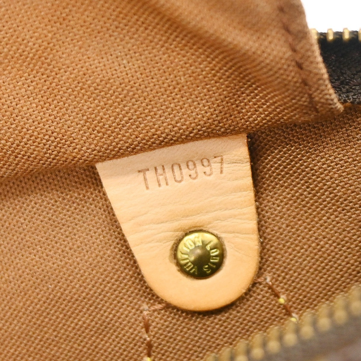 Louis Vuitton Speedy Monogram Canvas, Brown, Canvas, Handbag