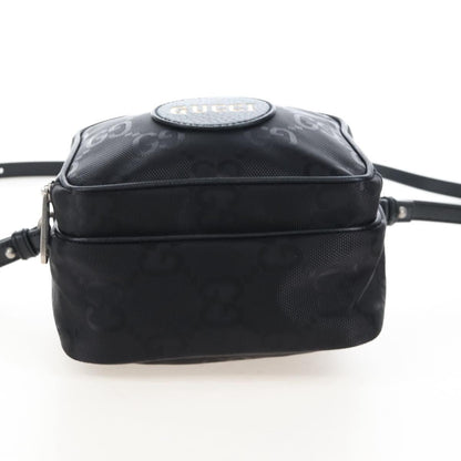 Gucci Off the Grid Messenger GG Econyl, Black, Canvas, Handbag