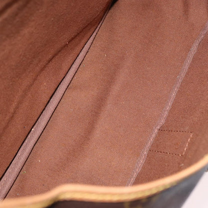 Louis Vuitton Saumur Monogram, Brown, Canvas, Shoulder Bag
