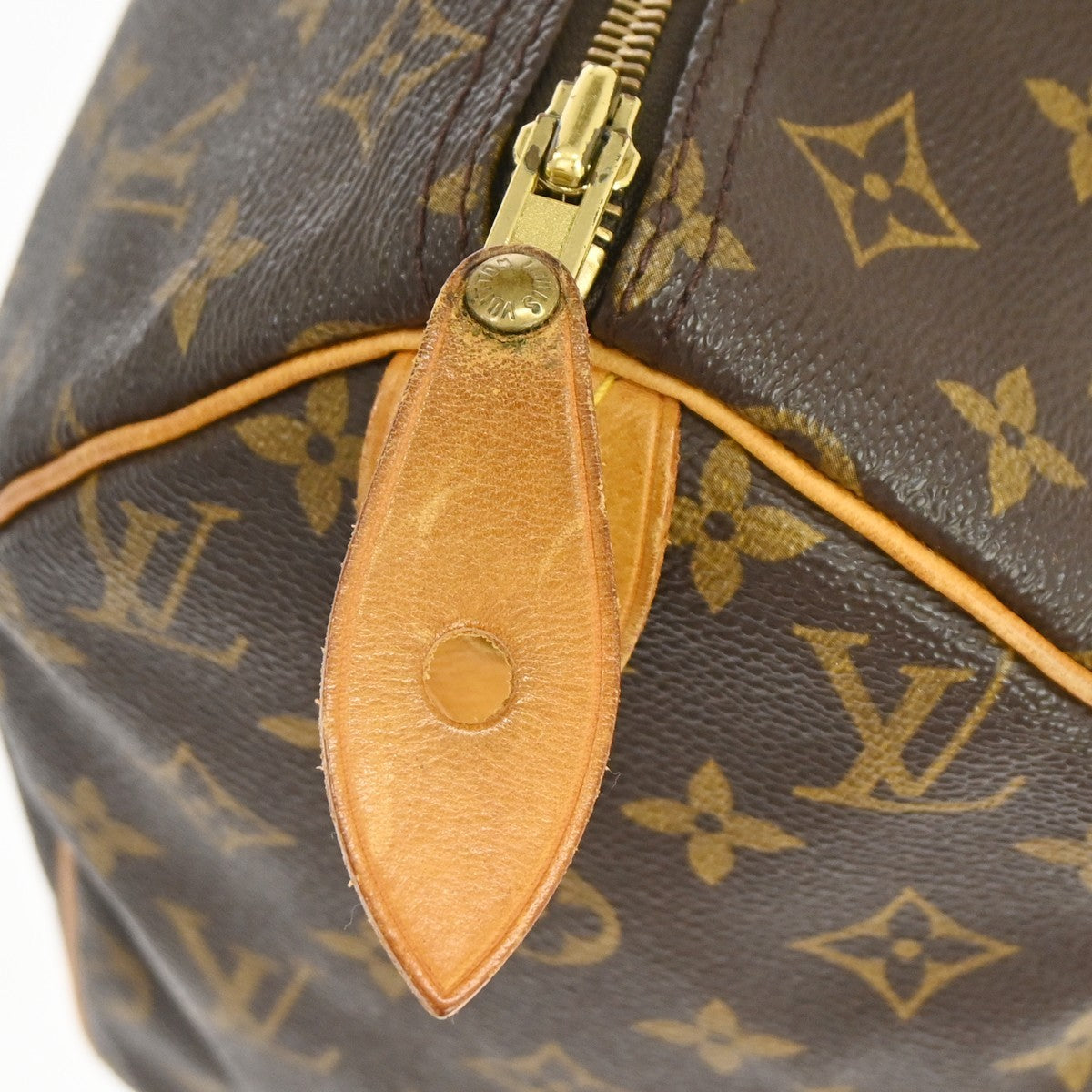 Louis Vuitton Speedy Monogram Canvas, Brown, Canvas, Handbag