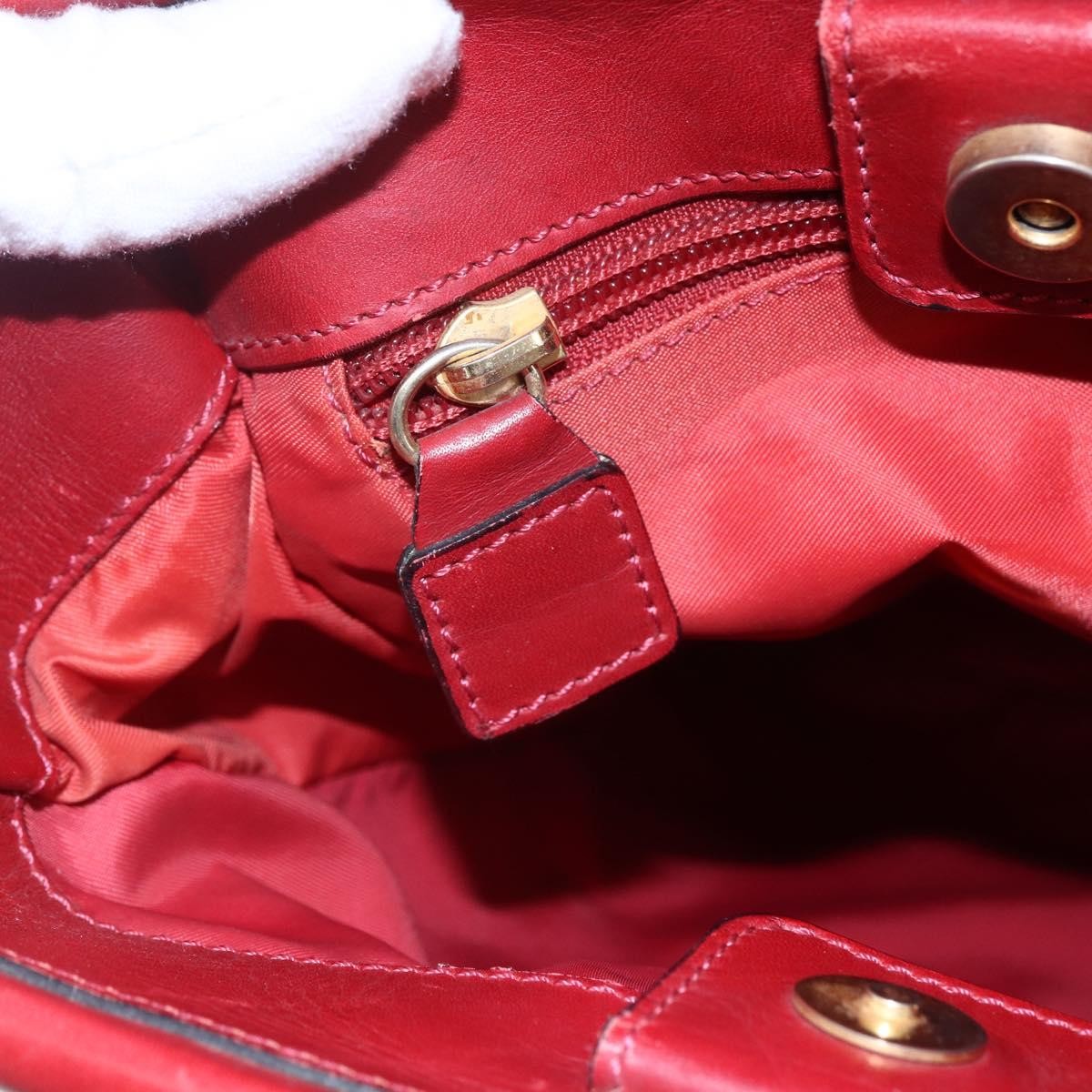 Celine Tote Nylon, Red, Nylon, Tote Bag