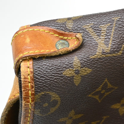 Louis Vuitton Saumur Monogram Canvas, Brown, Canvas, Shoulder Bag