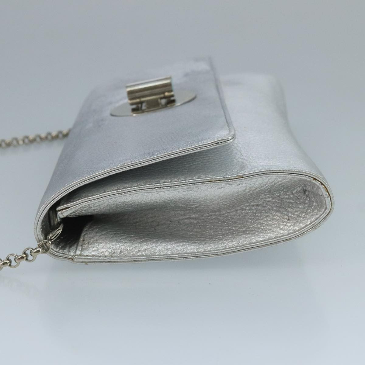 Tiffany & Co. Vintage Leather, Silver, Leather, Shoulder Bag