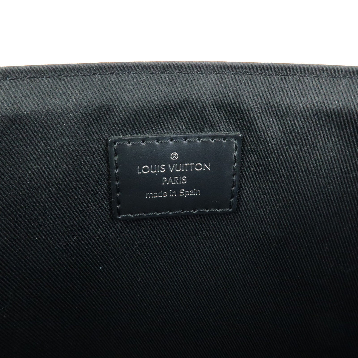 Louis Vuitton District Messenger Monogram Eclipse Canvas, Gray, Canvas, Handbag