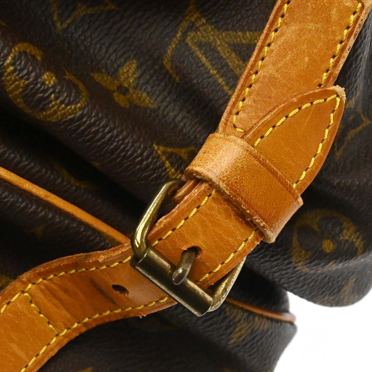 Louis Vuitton Saumur Monogram Canvas, Brown, Canvas, Shoulder Bag
