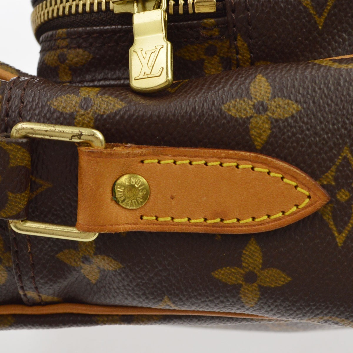 Louis Vuitton Nil Shoulder Bag Monogram Canvas, Brown, Canvas, Shoulder Bag