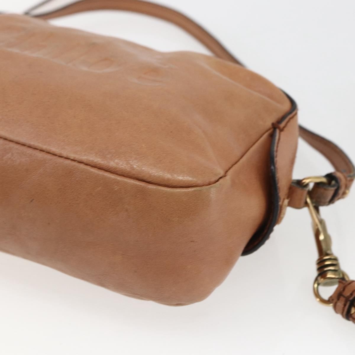 Chloe Vintage Leather, Brown, Leather, Shoulder Bag