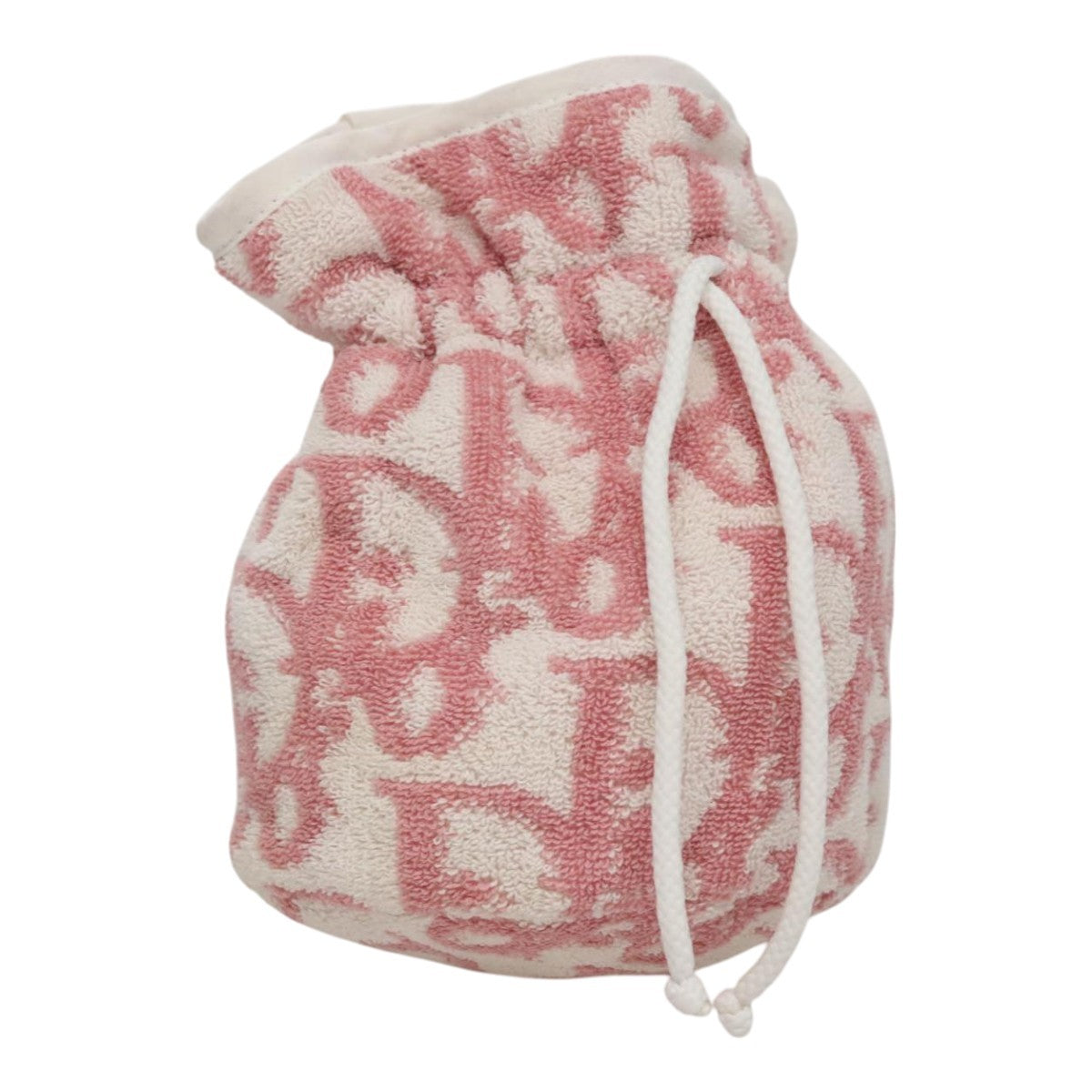 Christian Dior Trotter Clutch Trotter Canvas, Pink, Canvas, Clutch
