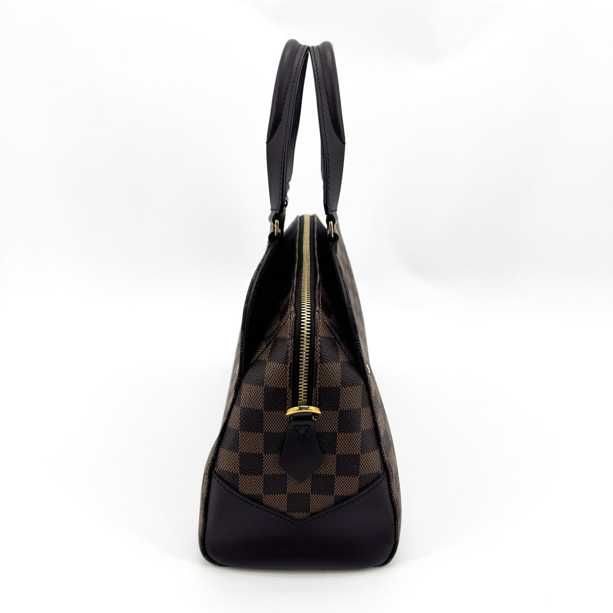 Louis Vuitton Kensington Bowling Damier, Brown, Canvas, Handbag
