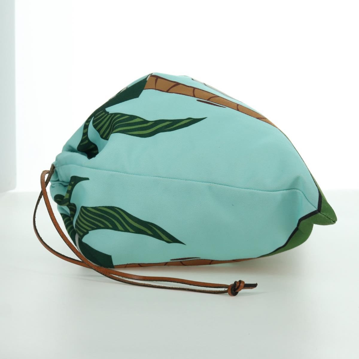 Loewe Paula Drawstring Printed Canvas, Multicolour, Canvas, Clutch