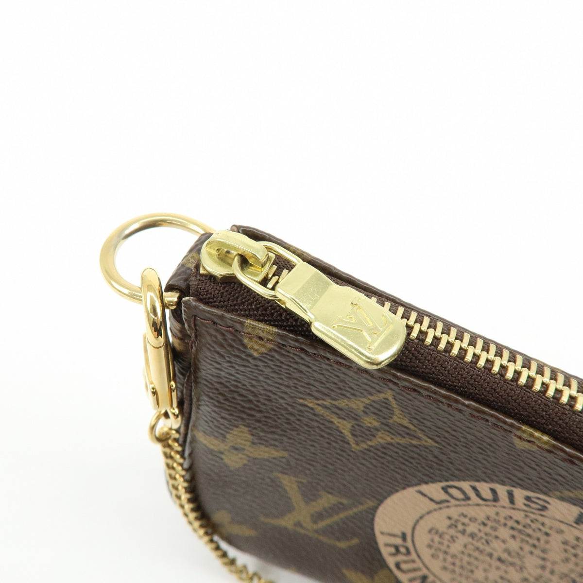 Louis Vuitton Pochette Accessoires Limited Edition Monogram Canvas, Brown, Canvas, Clutch