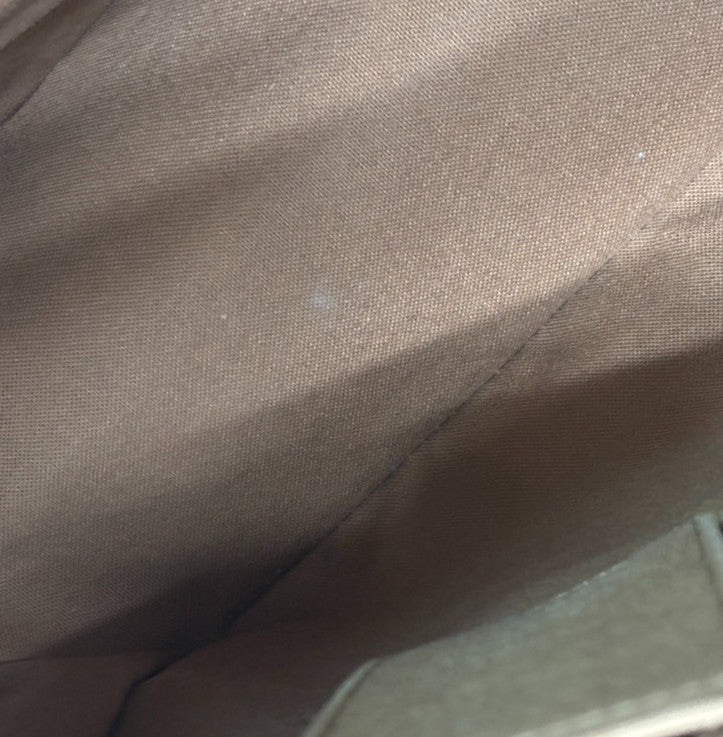 Louis Vuitton Batignolles Monogram Canvas, Brown, Leather, Tote Bag