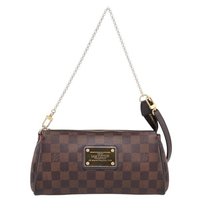 Louis Vuitton Eva Damier, Brown, Canvas, Handbag