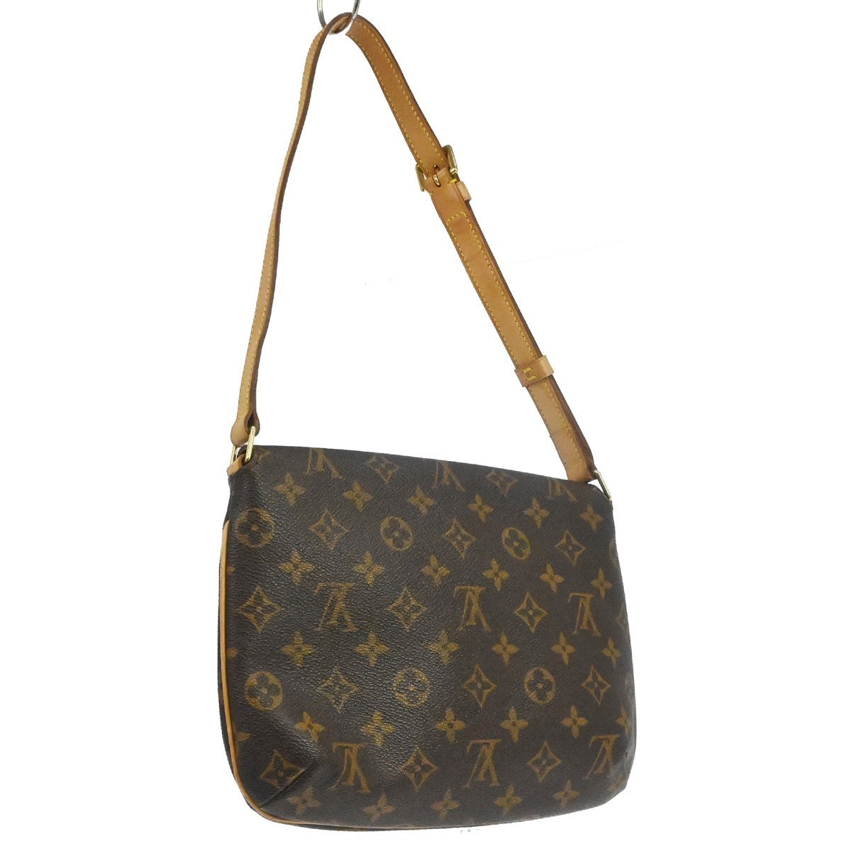 Louis Vuitton Musette Tango Monogram Canvas, Brown, Canvas, Shoulder Bag